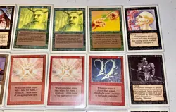 Magic The Gathering Revised Card Lot 30 Lord of the Pit Blood Moon Counterspell - Image 4