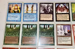 Magic The Gathering Revised Card Lot 30 Lord of the Pit Blood Moon Counterspell - Image 5