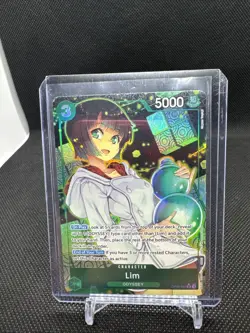 Lim (Alt Art) OP09-037 SR Emperors in the New World ONE PIECE Card Game ENGLISH - Image 1