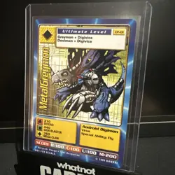 Digimon MetalGreymon CP-01 Cereal Promo Digimon Trading Card NM/M Year 1999 - Image 1