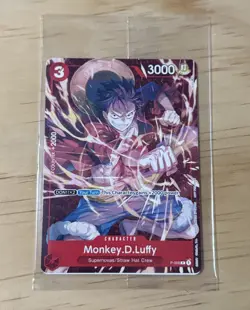 Monkey.D.Luffy P-006 (Retail Promo) P-006 | 2x Sealed One Piece Promotion Cards - Image 1