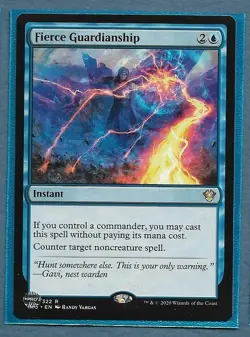 17 Fierce Guardianship Commander 2020 (C20) #035 Near Mint (NM) Never Played MTG - Image 1