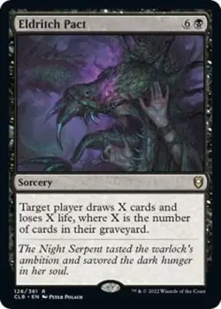 Magic the Gathering-Battle for Baldur's Gate-Eldritch Pact-#126-R-LP - Image 1