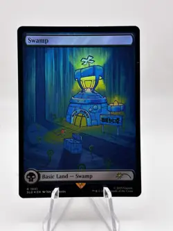 Swamp 1941 Full Art Foil Spongebob Secret Lair Drop SLD MTG NM - Image 1
