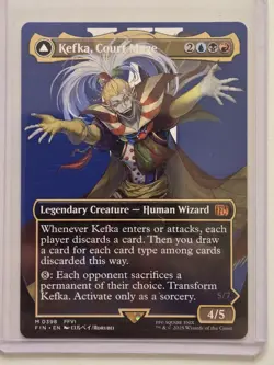 Kefka, Court Mage (0398) (Borderless) Final Fantasy Regular - Image 1