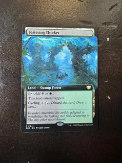 Festering Thicket Commander: Edge of Eternities Extended Art Rare - Image 1