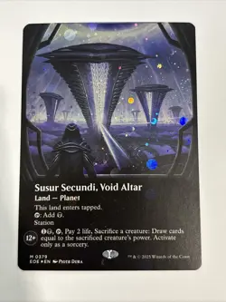 Susur Secundi, Void Altar - Galaxy Foil - Borderless M MTG Edge of Eternities - Image 2