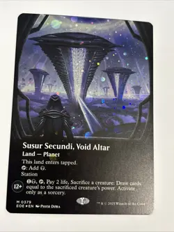 Susur Secundi, Void Altar - Galaxy Foil - Borderless M MTG Edge of Eternities - Image 3