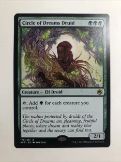 Circle of Dreams Druid Adventures in the Forgotten Realms Regular NM - Image 1