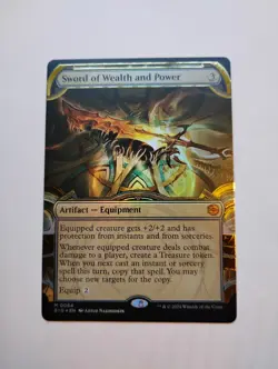 Sword of Wealth and Power Showcase Raised Foil - Image 1