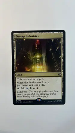 MTG Marvel Spider-Man Oscorp Industries #0182 Magic The Gathering - Image 1