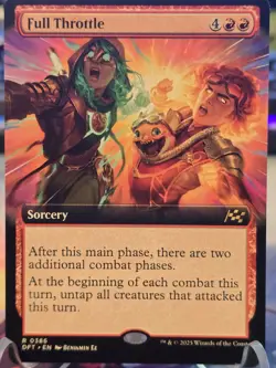 Full Throttle (Extended Art) Aetherdrift Regular - Image 1