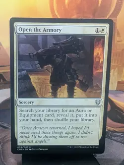 Magic The Gathering Open the Armory MTG Commander Legends Regular Non Foil NM - Image 1