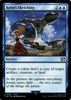 NM - Relm's Sketching U FINAL FANTASY 67 - Image 1