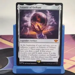 Palantir Of Orthanc Magic the Gathering Lord of the Rings Mythic Rare MTG LOTR - Image 1