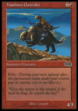 Magic the Gathering MTG Viashino Outrider (223) Urza's Saga NM - Image 1
