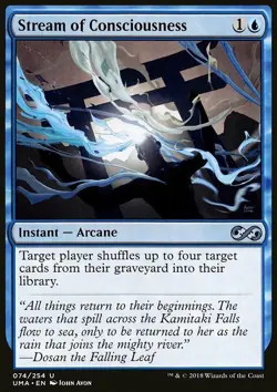 Magic the Gathering MTG Stream of Consciousness (74) Ultimate Masters LP - Image 1
