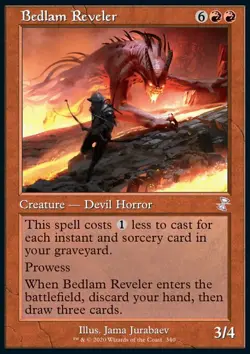 Magic the Gathering MTG Bedlam Reveler (340) Time Spiral Remastered NM - Image 1
