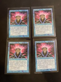 MtG 4x Brainstorm Ice Age Magic the Gathering (Instant) - Image 1