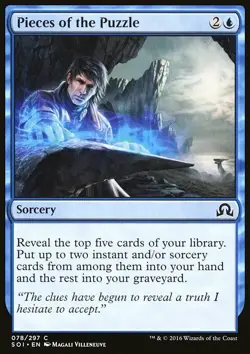 Magic the Gathering MTG Pieces of the Puzzle (78) Shadows over Innistrad NM - Image 1