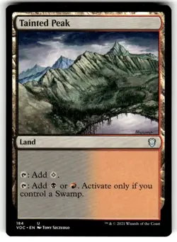 Tainted Peak Commander: Innistrad: Crimson Vow Regular MTG - Image 1