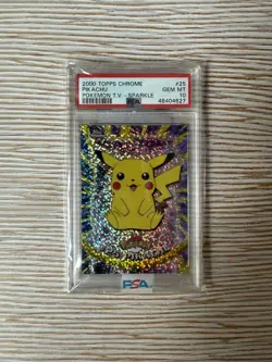 Pokemon 2000 Topps Chrome Pokemon T.V Sparkle - Image 1