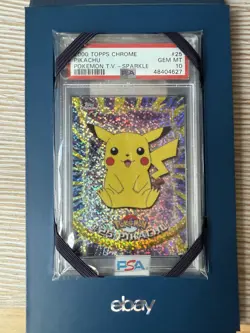 Pokemon 2000 Topps Chrome Pokemon T.V Sparkle - Image 2