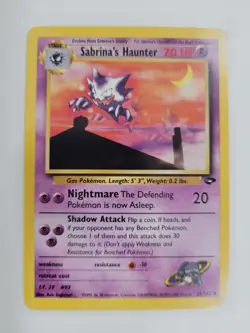 Pokemon TCG Sabrina's Haunter Gym Challenge Uncommon Card 55/132 - Image 1