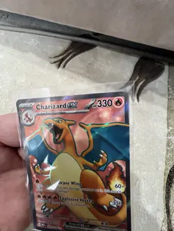 Charizard ex 183/165 Pokemon TCG Scarlet & Violet 151 Ultra Rare Full Art NM - Image 4