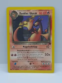 Pokemon Dunkles Glurak 21/82 Team Rocket 2000 Non Holo Dark Charizard - Image 2