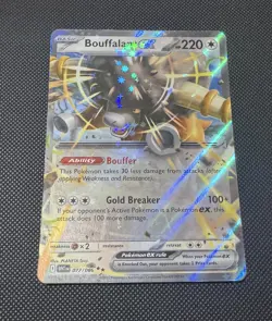 Bouffalant ex - 77/86 - White Flare Pokemon Card - Double Rare - Image 1