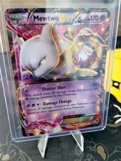 Pokemon Mewtwo EX XY107 XY Promo LP - Image 1
