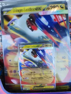 Pokemon TCG Mega Latias ex Box Sealed New + 3 random jpn/k packs - Image 3