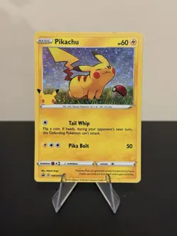 2020 Sword & Shield Pikachu Promo Holo Rare SWSH039 Pokemon Card TCG - Image 1