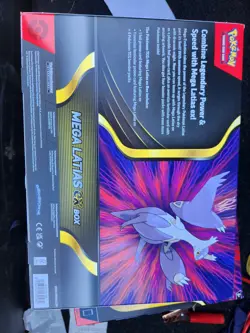 Pokemon TCG Mega Latias ex Box Sealed New + 3 random jpn/k packs - Image 2