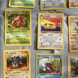Pokemon Jungle WOTC Complete Set Of Uncommon/ Common Cards Job Lot 32 Cards - Image 4