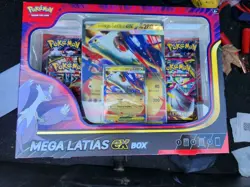 Pokemon TCG Mega Latias ex Box Sealed New + 3 random jpn/k packs - Image 1