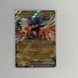 Pokemon TCG Koraidon ex Scarlet & Violet-Base Set 125/198 Holo Double Rare - Image 1