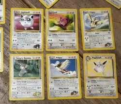 OLD Pokemon COLORLESS Cards~LOT of 106, Many MULTIPLES Pre-Owned & Played - Image 2