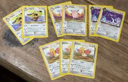 OLD Pokemon COLORLESS Cards~LOT of 106, Many MULTIPLES Pre-Owned & Played - Image 4