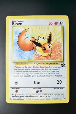 Eevee 11 JR Stamp Rally Promo 2000 Pokemon Card - Image 2