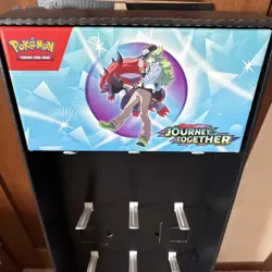 Pokemon Journey Together Display Hang Packs box-only With Floor Display NEW - Image 4