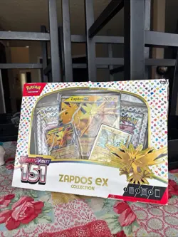Pokemon Scarlet & Violet Zapdos EX Collection 151 Series, Sealed Box - Image 2