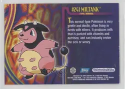 Miltank Topps Pokemon TV Animation Edition Johto League Champions #241 2001 - Image 2