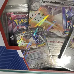 Pokemon TCG Archaludon ex box 2x Destined Rivals & Journey Together Stamped Card - Image 5