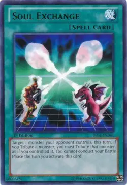 Soul Exchange - BP01-EN041 - Rare - Unlimited Edition Near Mint Battle Pack 1: E - Image 1