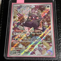 NM/M Morpeko 206/182 Paradox Rift 2023 Holo Illustration Rare IR Pokemon Card - Image 1
