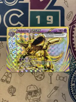 Nidoking Break - 46/108 - Pokemon Evolutions XY Ultra Rare Card - Image 3