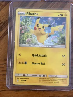 Lot Of 7 Vintage Pokemon Cards Pikachu Detective Libre - Image 4