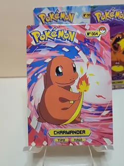 Charizard Charmander Line Holo Pokemon Attacks Cards Top Peru Card Set - Image 2